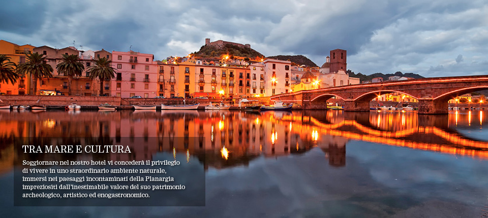 Il centro storico di Bosa